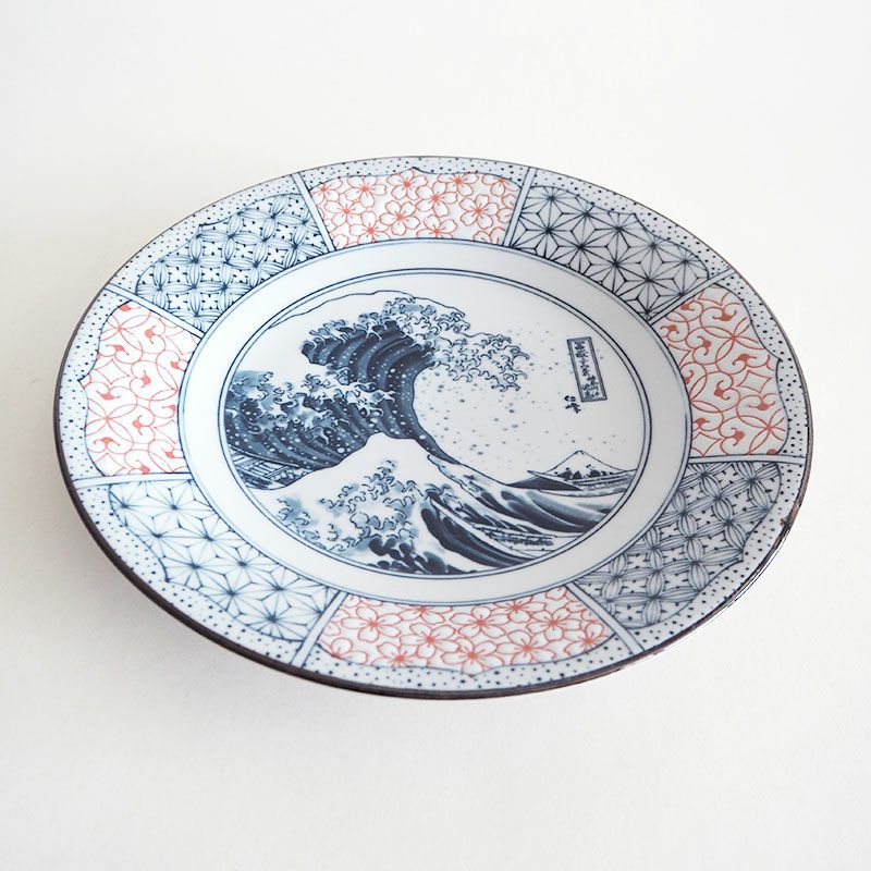 葛飾北斎の富嶽三十六景 神奈川沖浪裏をモチーフにした絵柄です