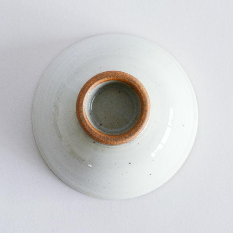 趣のある白釉薬