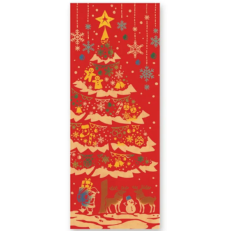 注染手拭い　デコレーションツリー