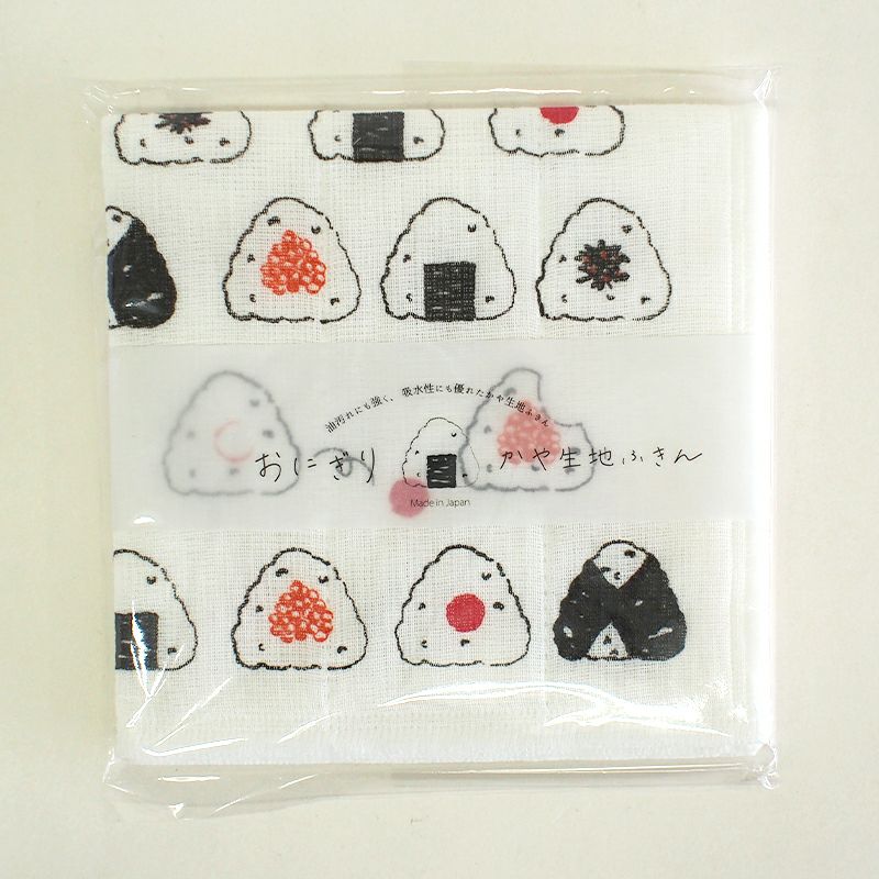 かや生地 ７重フキン オニギリA 梅