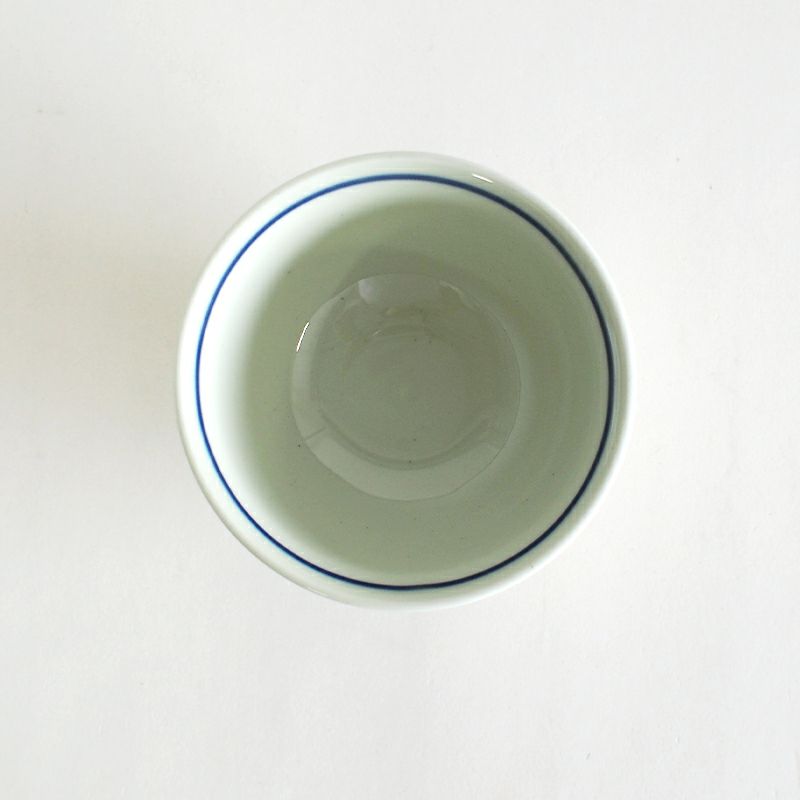 上から見ると青線がアクセントに入っています