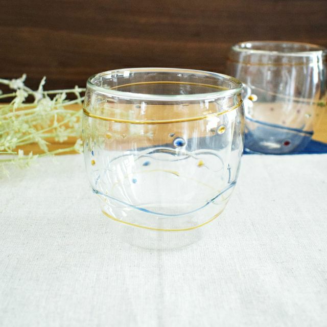 PICASSO 耐熱二層 タンブラー ブルー