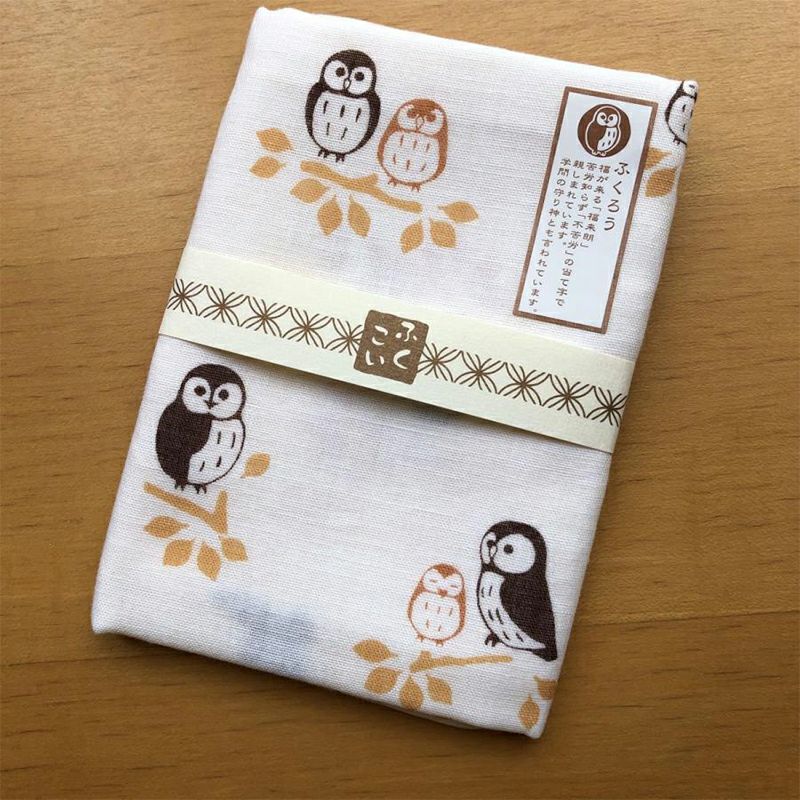 ガーゼを二枚重ね合わせた二重ガーゼのふんわり手拭い