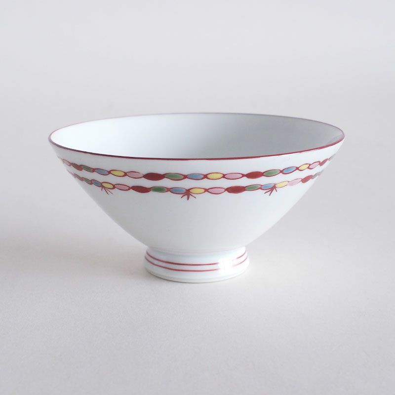 赤絵連花 平姫碗