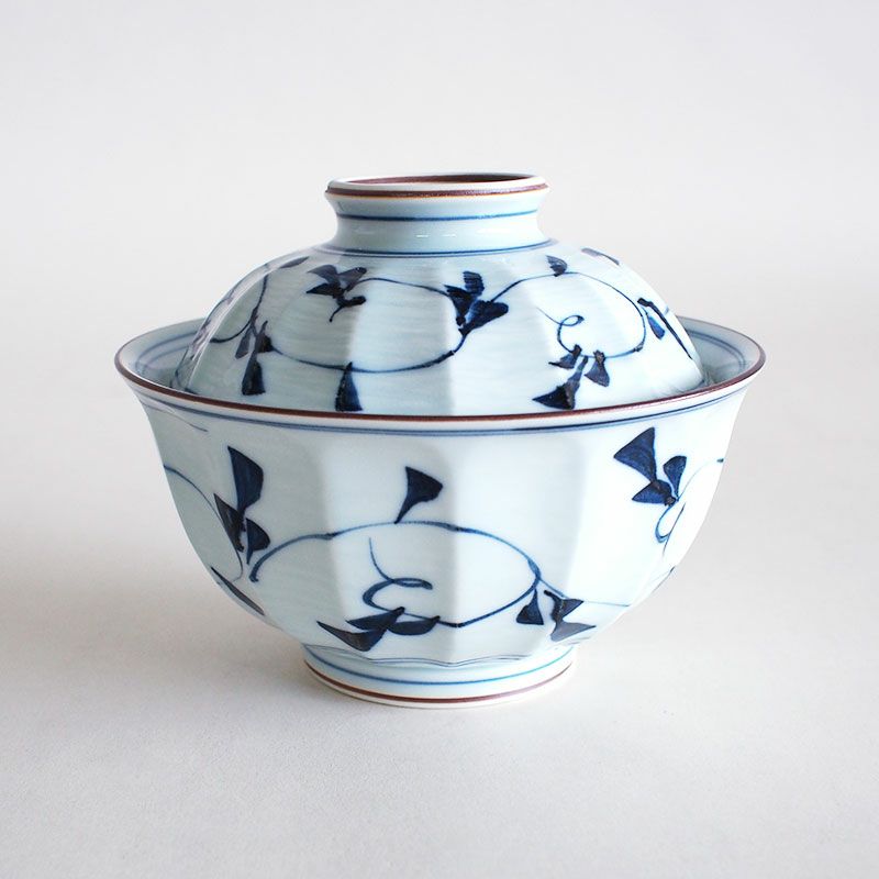 時代山水 蓋丼 青