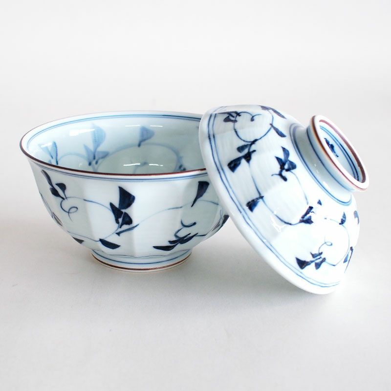 時代山水 蓋丼 青｜和食器通販｜織部 Online Store【公式】