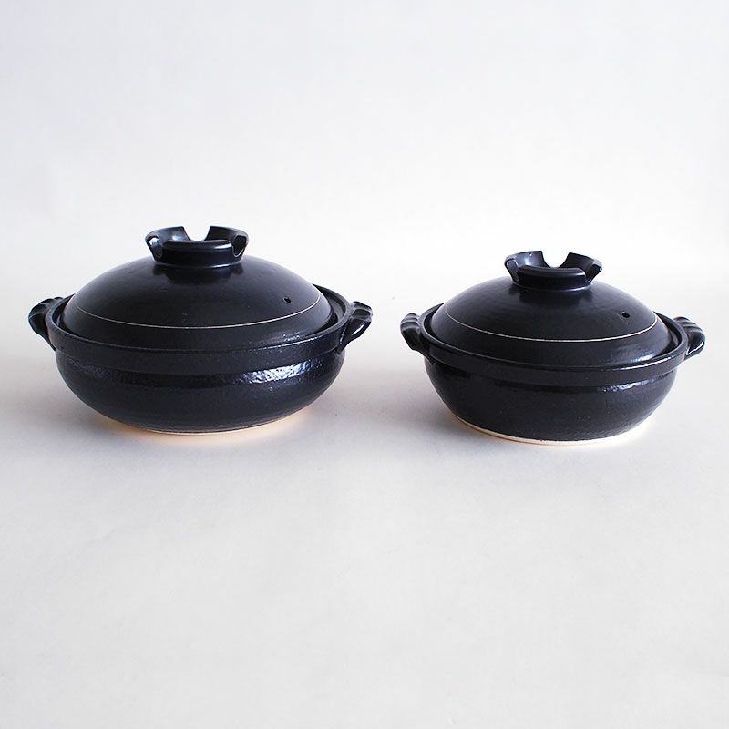 IHかき落とし土鍋8号深鍋もございます