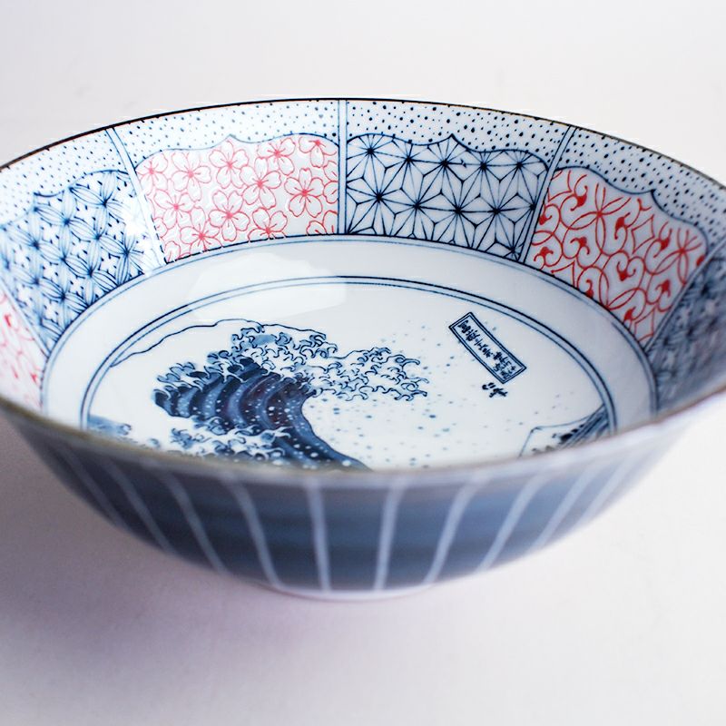 波富士染付 らーめん鉢｜和食器通販｜織部 Online Store【公式】