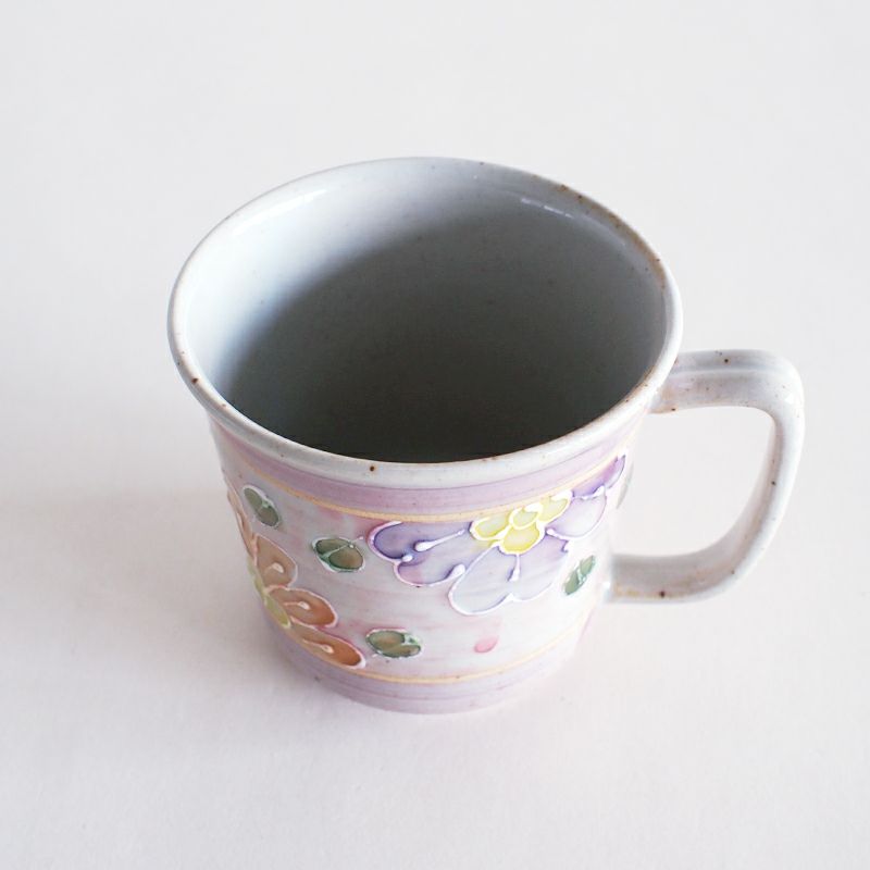 一珍かれん 軽々マグカップ ピンク｜和食器通販｜織部 Online Store