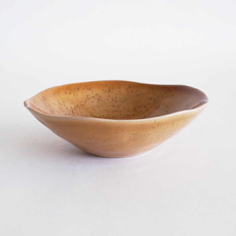 ゆらぎ 平鉢 茶