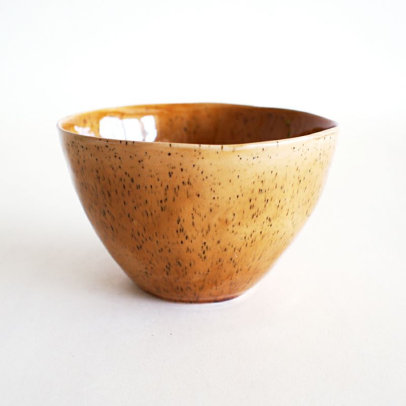 ゆらぎ 深鉢 茶