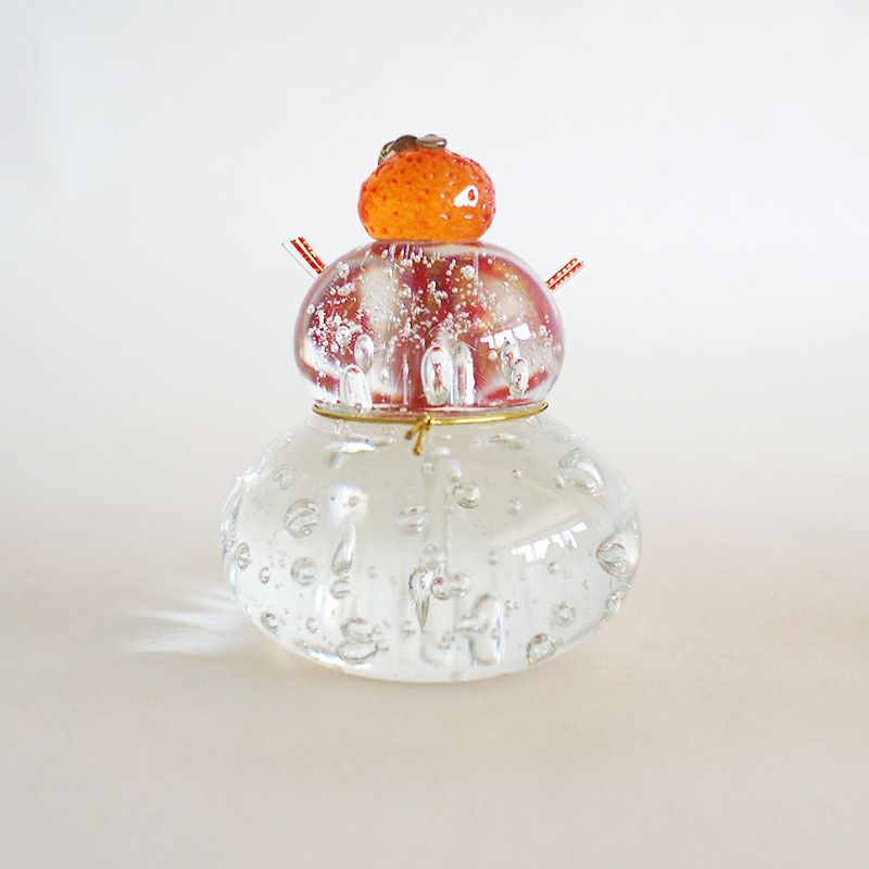 鏡餅(クリア泡）大｜和食器通販｜織部 Online Store【公式】