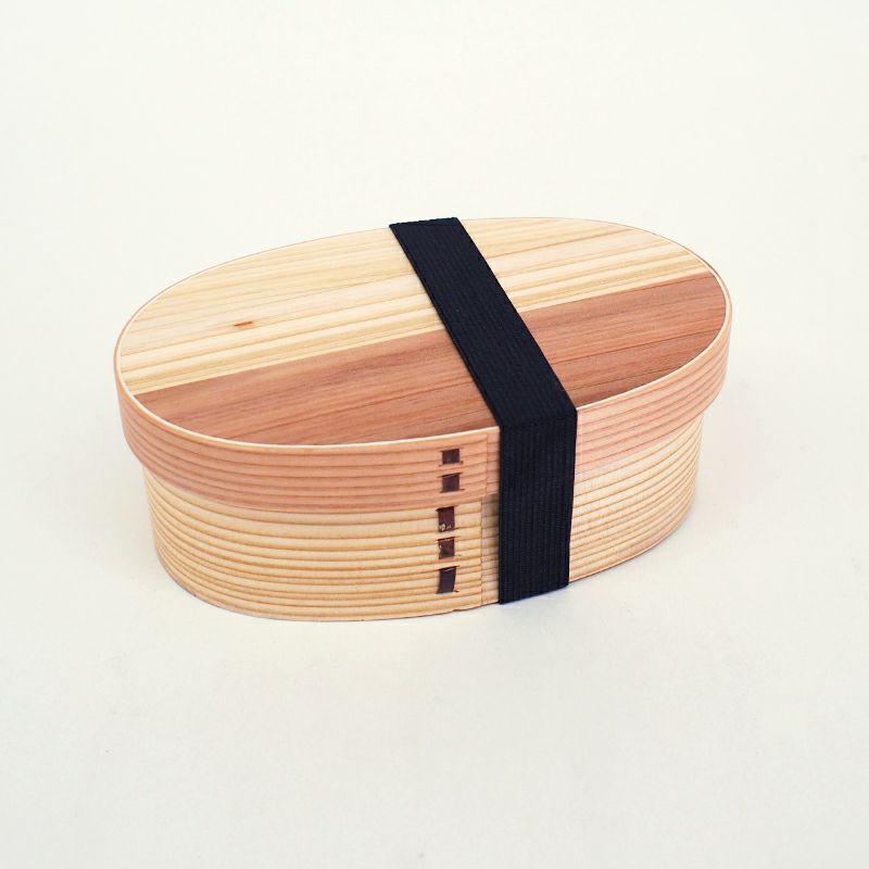 なごみ 曲げわっぱ弁当 １段 長丸