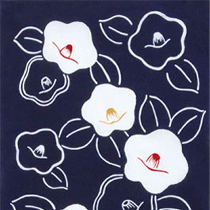 咲きほこる椿の花