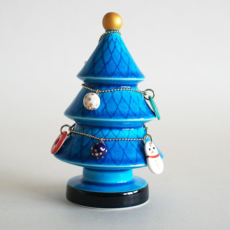 幸兵衛窯 青釉クリスマスツリー｜和食器通販｜織部 Online Store【公式】