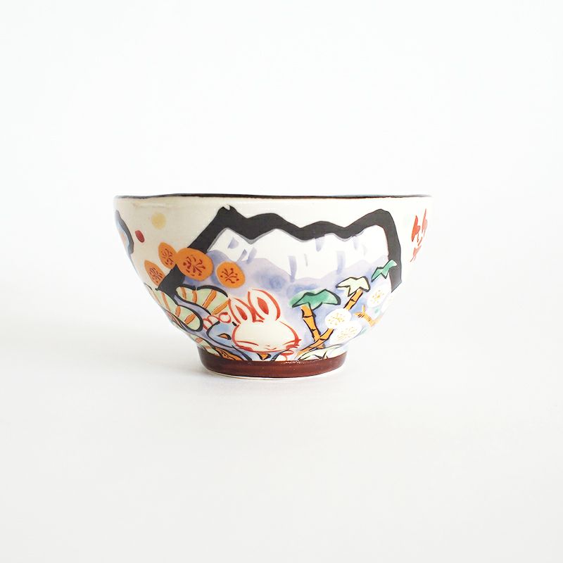 シンプルな形状で使いやすい飯碗です