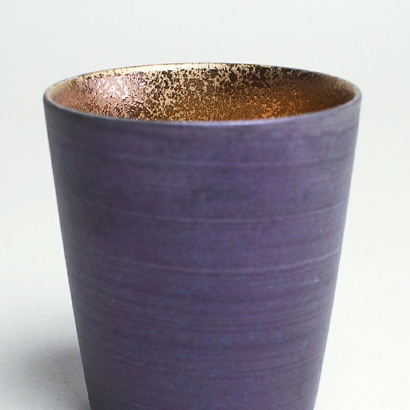 ミスト コーラル リニアカップS 金｜和食器通販｜織部 Online Store