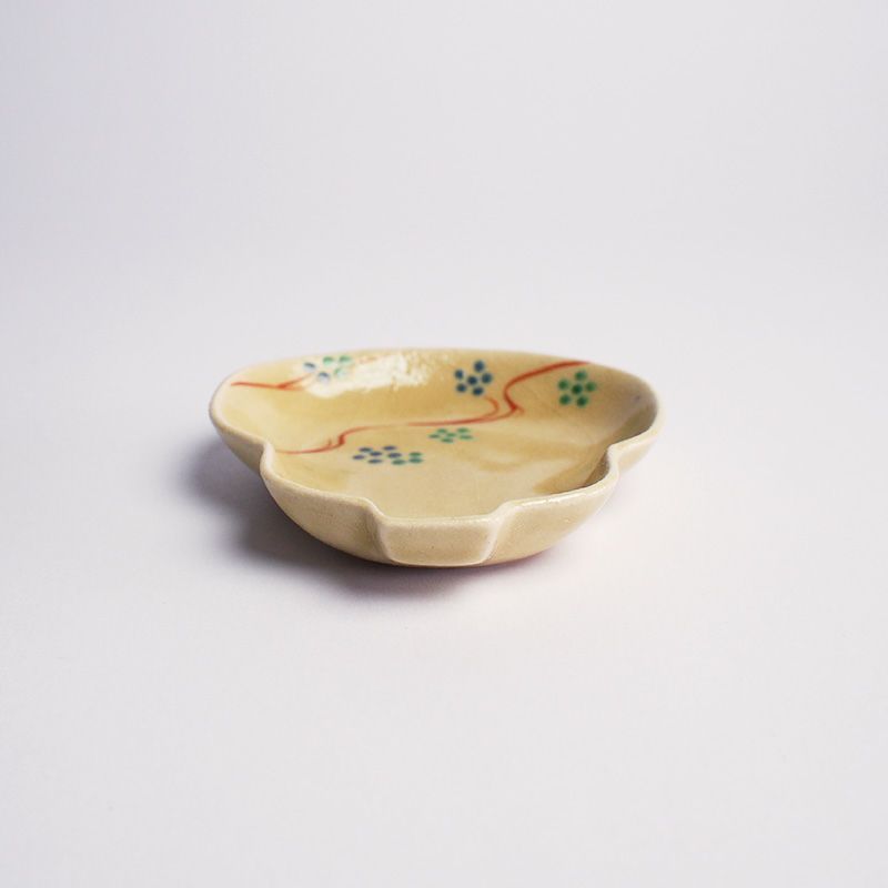 ひょうたん小皿 黄瀬戸｜和食器通販｜織部 Online Store【公式】