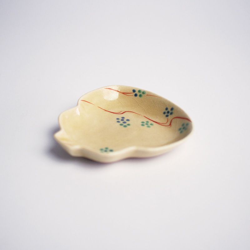 ひょうたん小皿 黄瀬戸｜和食器通販｜織部 Online Store【公式】