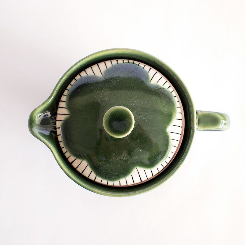 大口径で使いやすいポットです