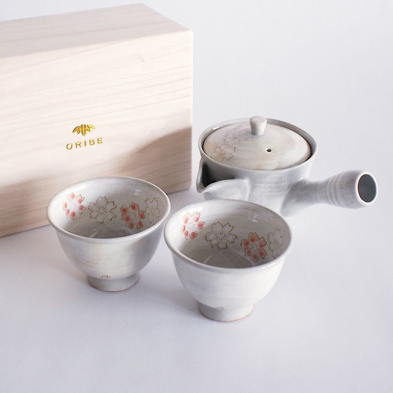 青紅花 茶器セット