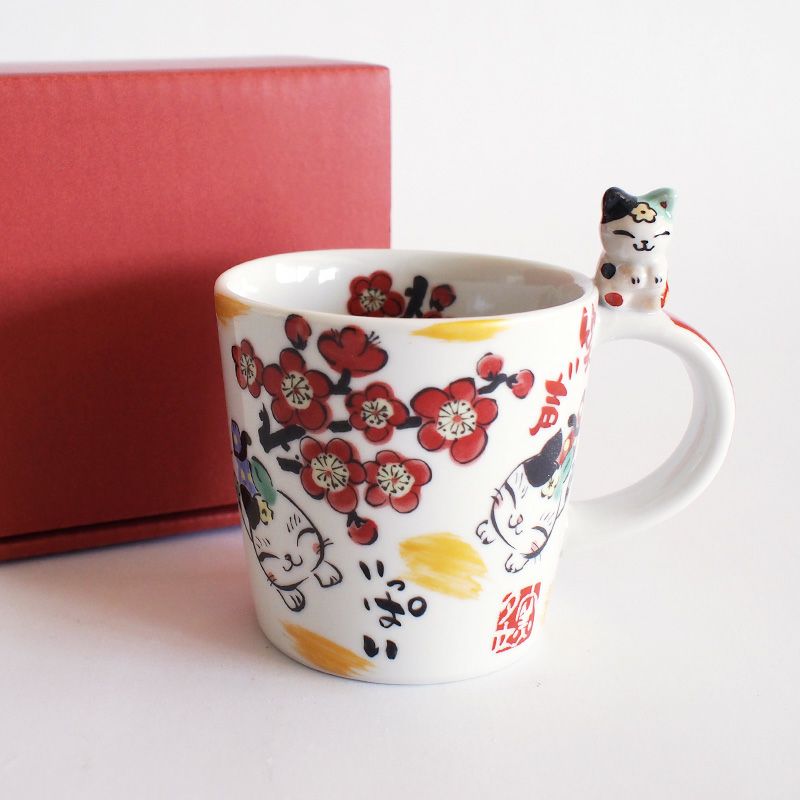 来福梅 三吉 マグカップ