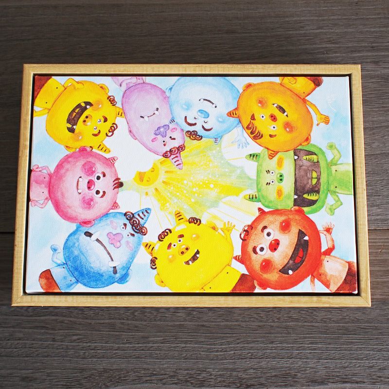 横向きに飾ってもかわいいです