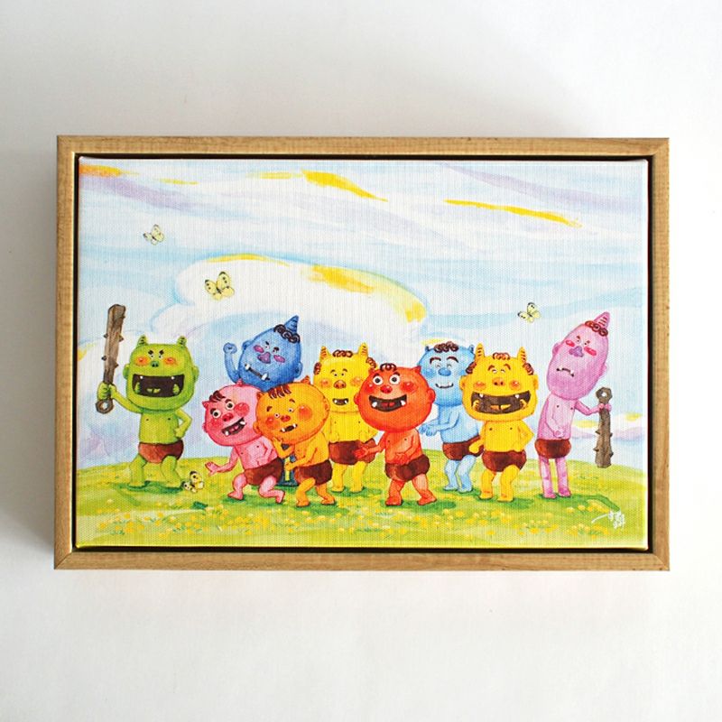 DESIGN ART 風水鬼っ子 笑って歩こう