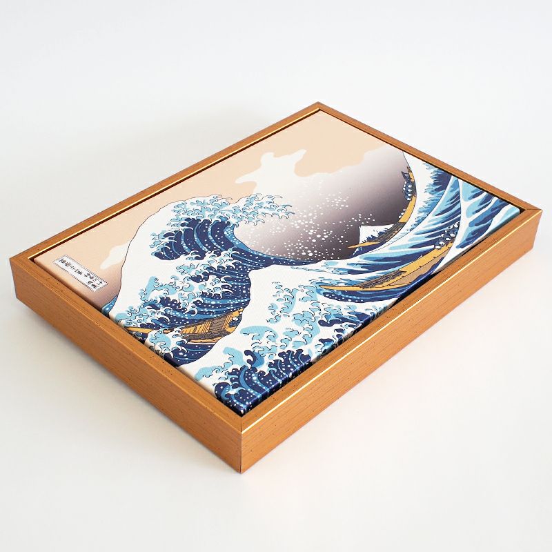 人気の葛飾北斎の青富士といえば冨嶽三十六景 神奈川沖浪裏です。