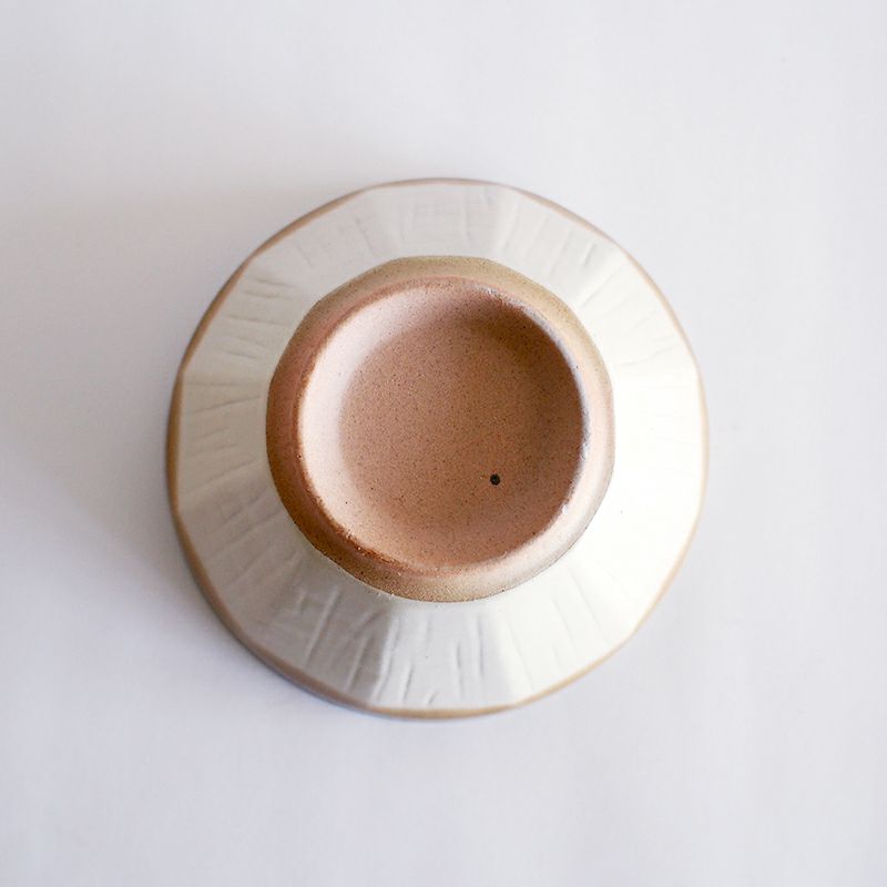 高台は素焼きになっています