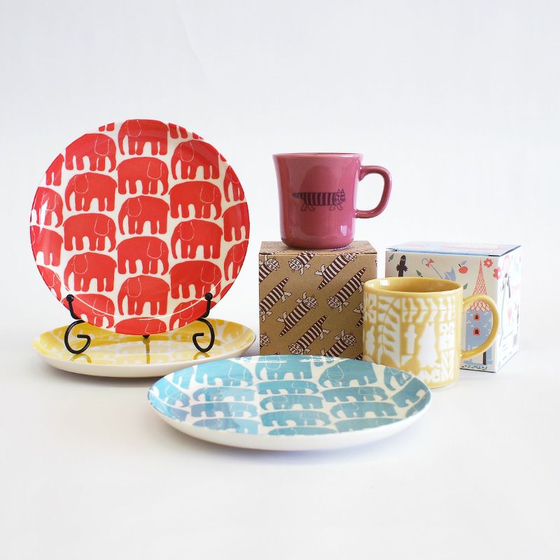 北欧テイストの食器セットです。