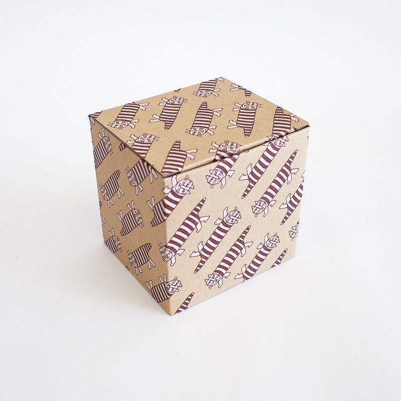 しま猫のイラストパッケージです