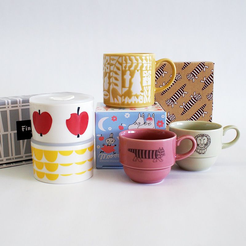 北欧テイストの食器セットです