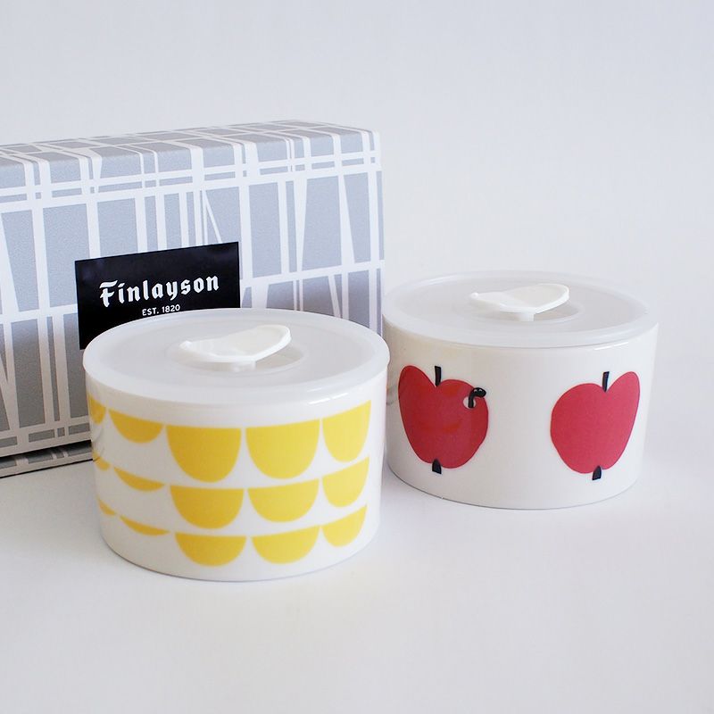 北欧のデザイン「Finlayson（フィンレイソン）」レンジ2点セット