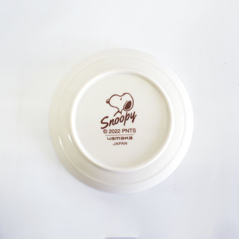 スヌーピーのイラスト裏印です