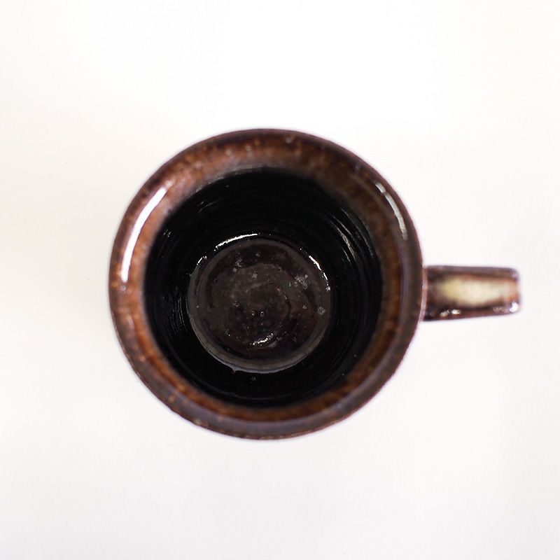 アメ釉流し 珈琲碗皿｜和食器通販｜織部 Online Store【公式】