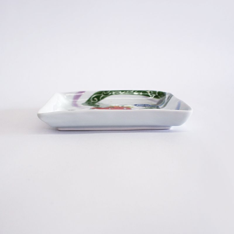 RAKU鬼絵 正角皿（中） 風神｜和食器通販｜織部 Online Store【公式】