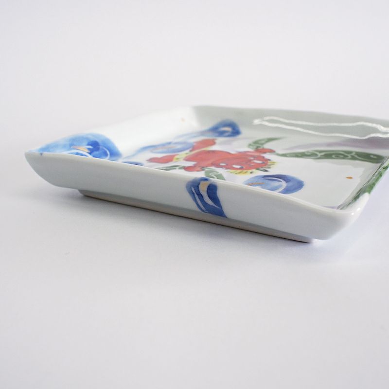 RAKU鬼絵 正角皿（中） 風神｜和食器通販｜織部 Online Store【公式】