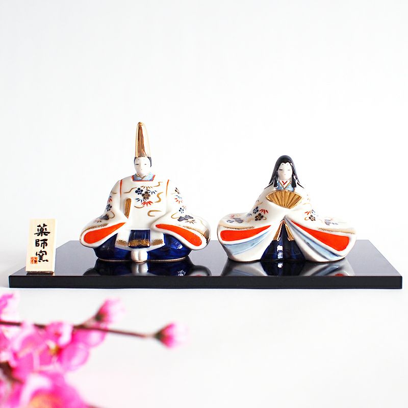 染錦座雛