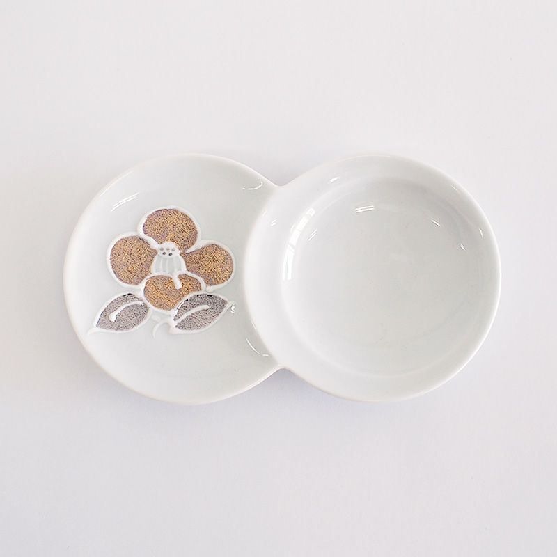 椿 小分け豆皿