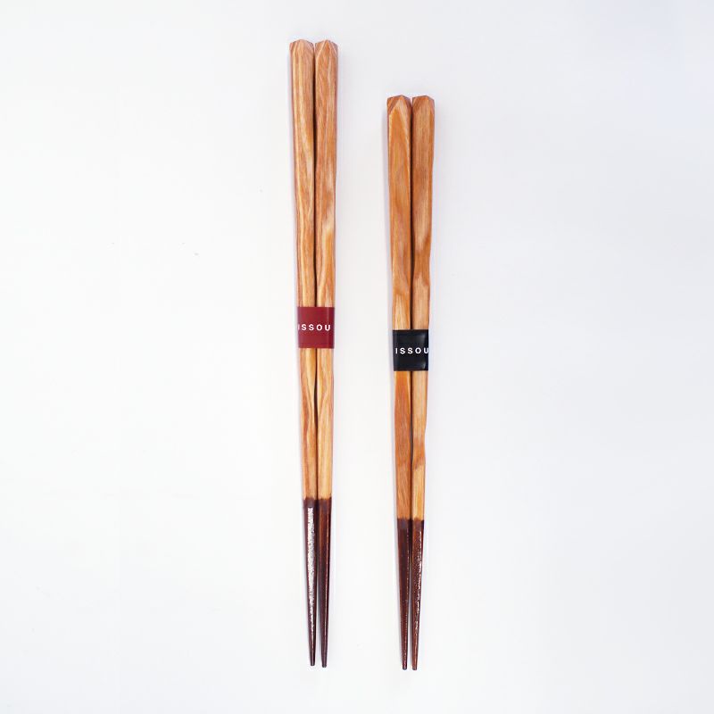 剛堅箸 茶 23cm