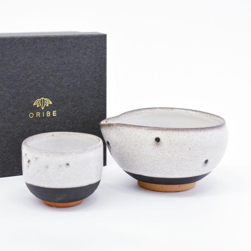 掛分 片口 抹茶セット|和食器通販|織部 Online Store【公式】 掛分 片口 抹茶セット|和食器通販|織部 Online Store【公式】