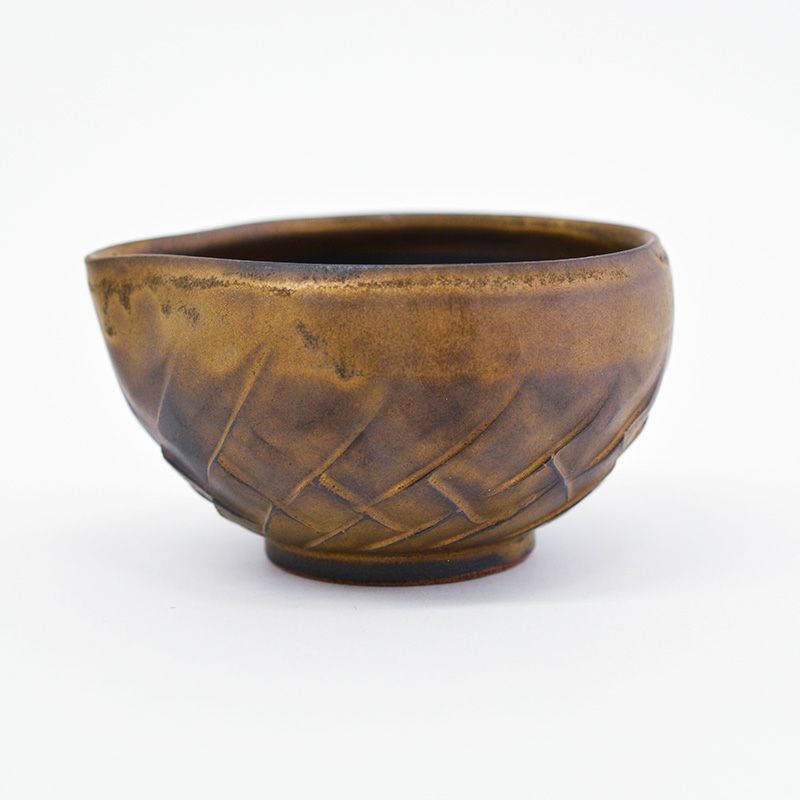 お抹茶を点てた後、注ぎ分けるのに便利な片口です